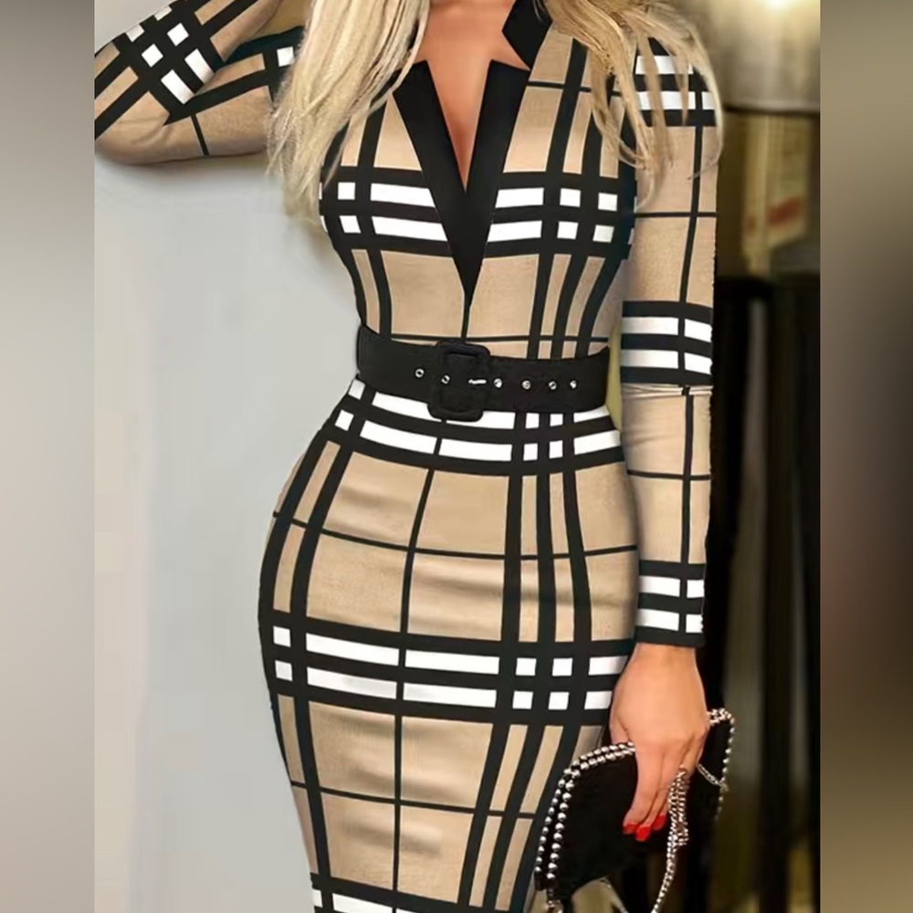 Women’s dress Plaid